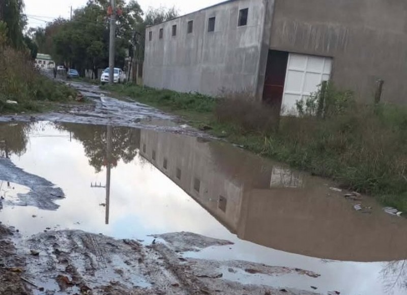Así se inunda la calle