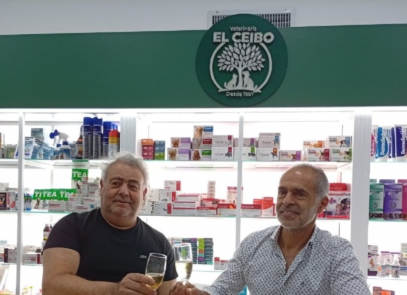 Omar Lecentini y Guillermo Giménez