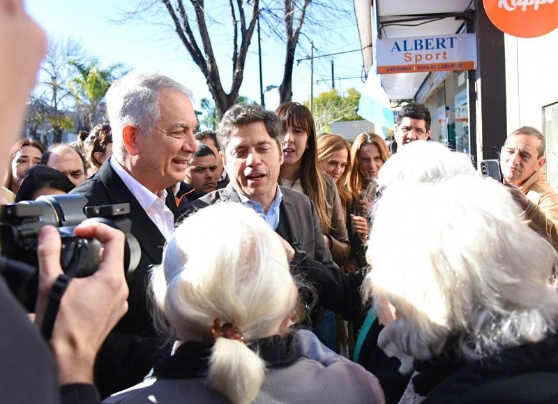 Alak y Axel Kicilof