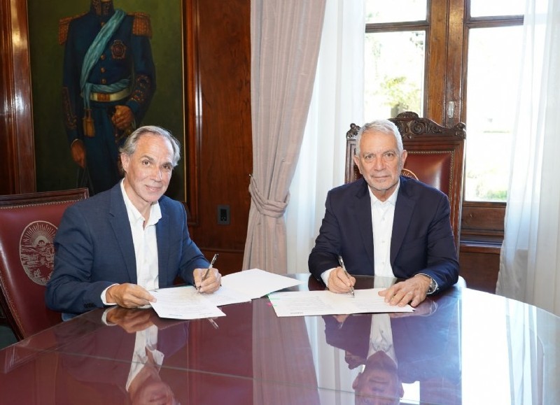 Alak y Arteaga anunciaron obras históricas para La Plata