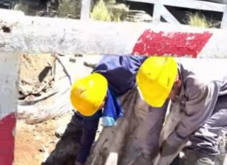 Obra: Recambio de cañerías de agua