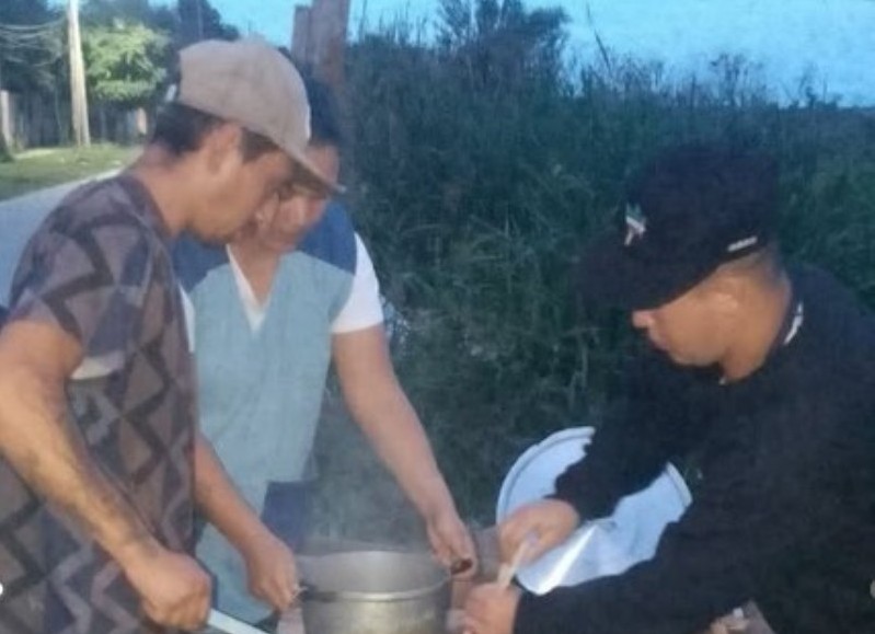 Barrio de la Cantera: Piden colaboración desde una olla popular