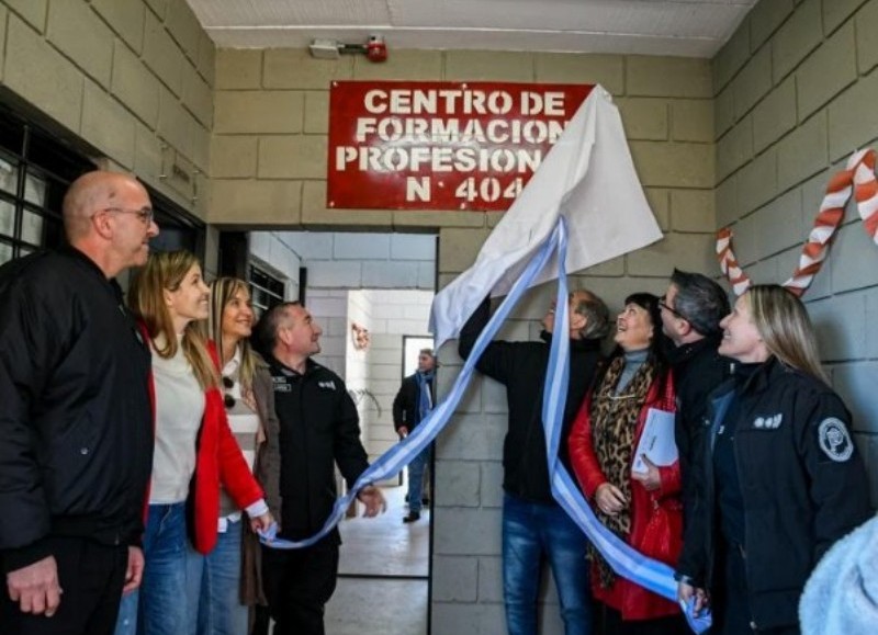 Se inauguró un Centro de Formación Profesional en una cárcel de  La Plata