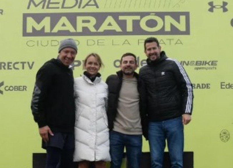 Distinguieron una media maratón que se correrá el domingo