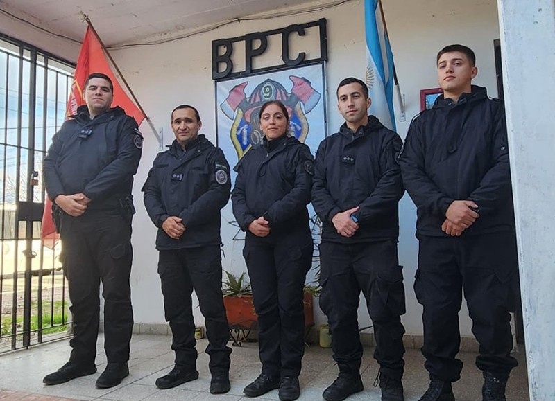 La primera mujer penitenciaria en Brigada de Incendios se dio en Villa Elvira