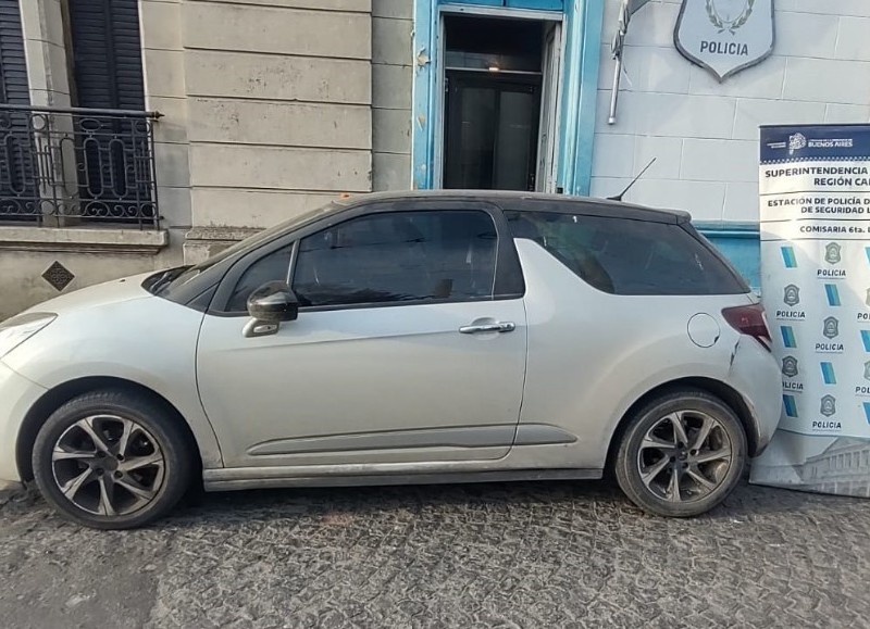 Auto secuestrado