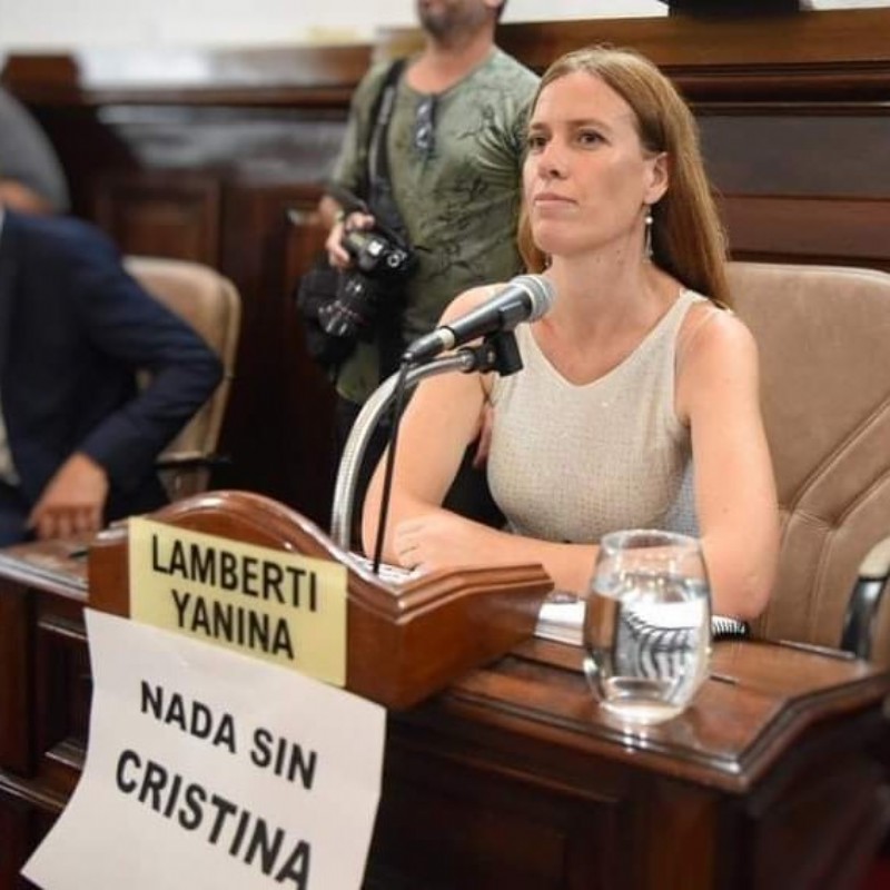 Yanina Lamberti - Pte Bloque Frente de Todos