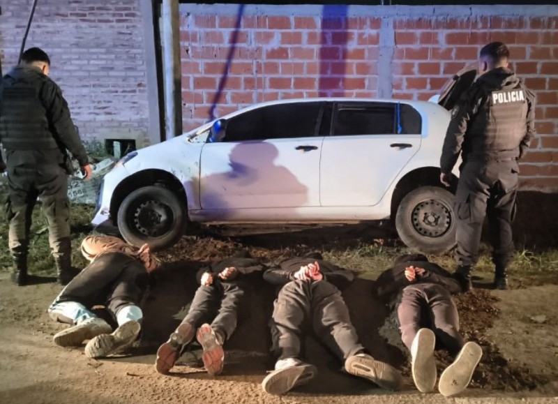 Cayó peligrosa banda que hacía entraderas en Manuel B. Gonnet