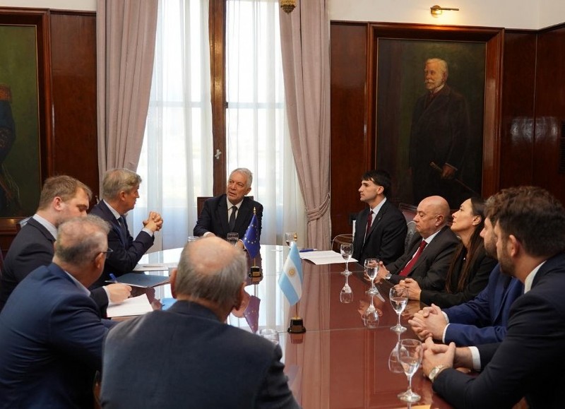 Alak y el embajador de la Unión Europea impulsan una agenda de innovación para La Plata