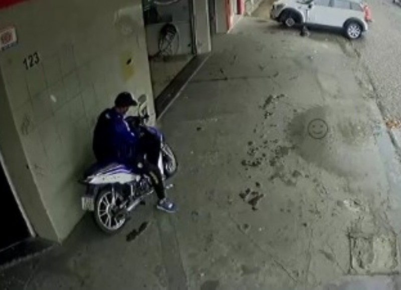 Registro del robo - camara de seguridad