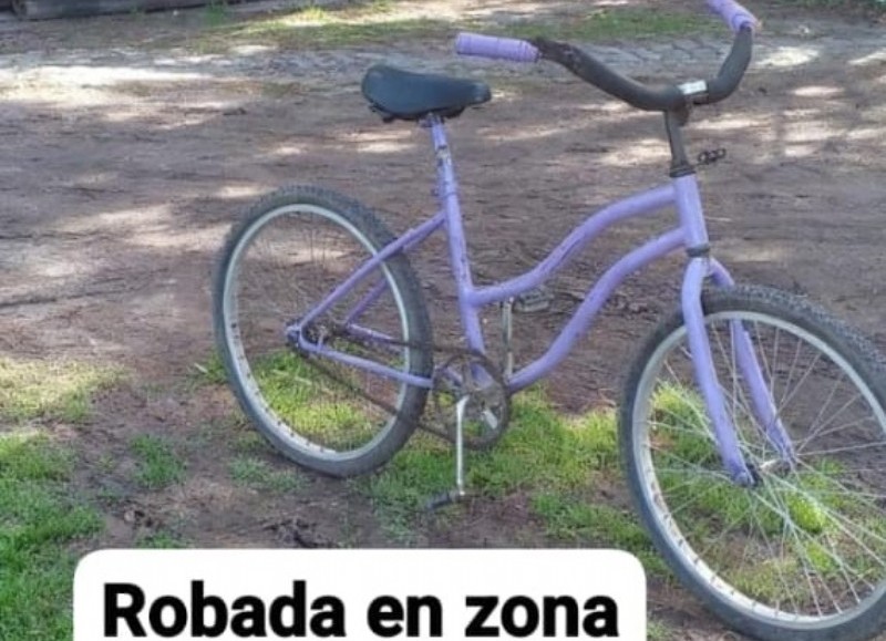 Le robaron la bicicleta a una menor de 12 años en Aeropuerto