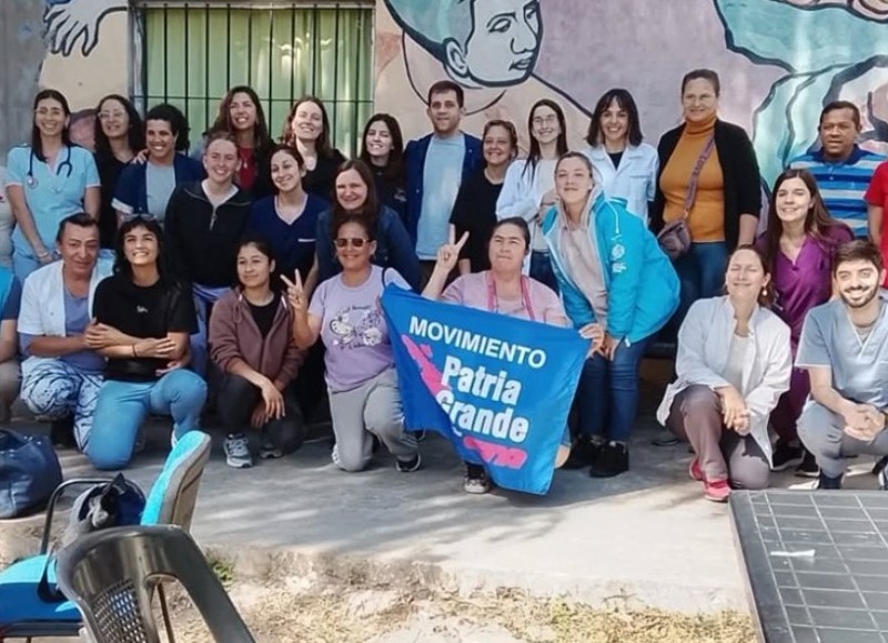 Operativo de salud con la impronta de Patria Grande en Montoro