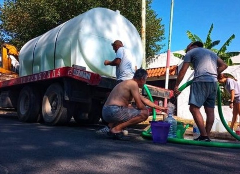 Problemas con el servicio de agua por falta de energía