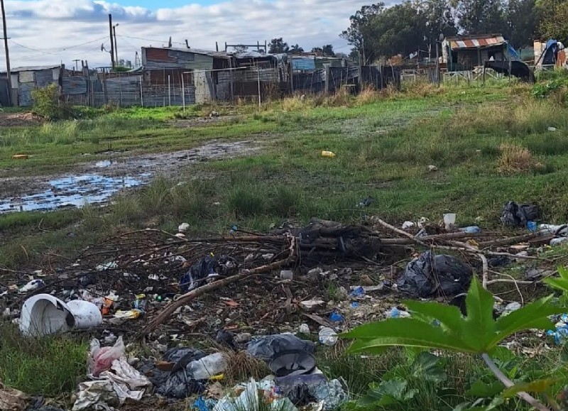 El lugar era un basural