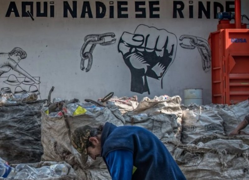Cartoneros piden por su fuente laboral y le piden a la comuna que no deje el reciclado de lado