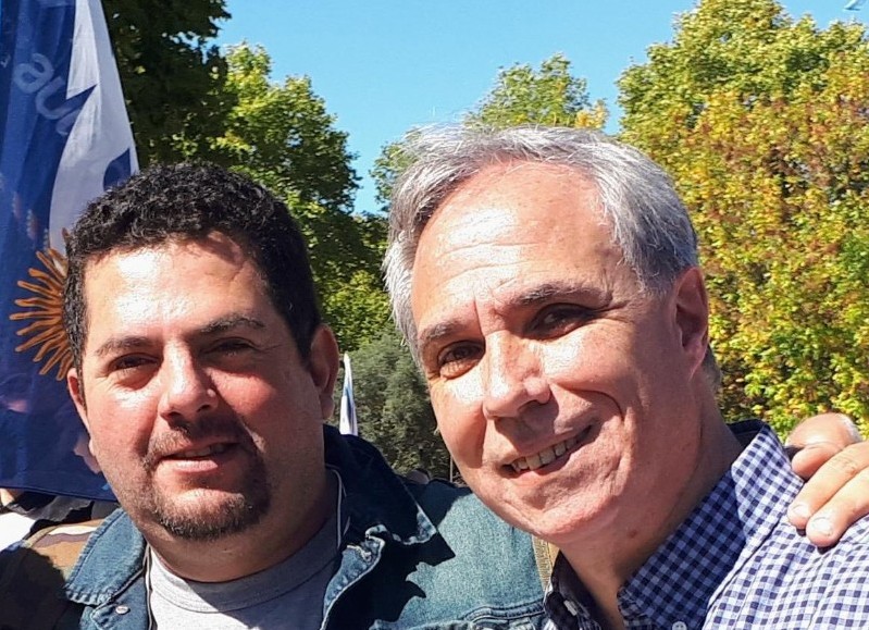 Raúl Recabarren y José Ramón Arteaga