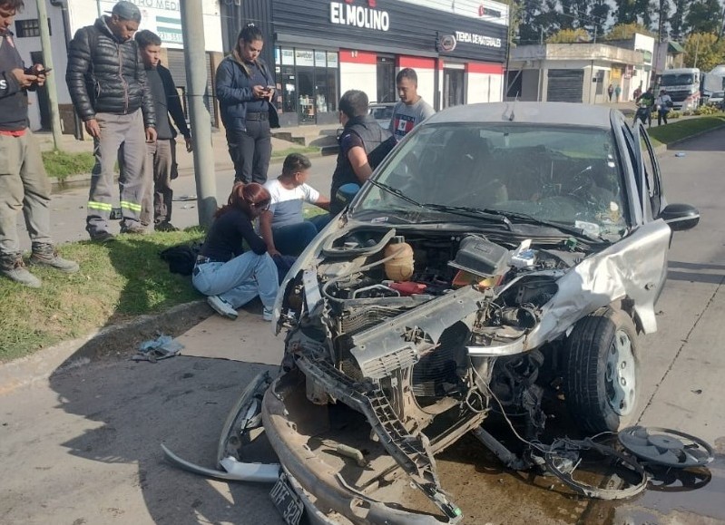 Terrible accidente de tránsito en Melchor Romero