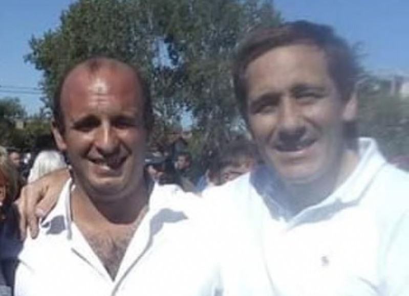 Julio Garro a la derecha
