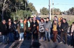 Arana en obra: Alak supervisó trabajos en la localidad y conformó su Junta Comunal