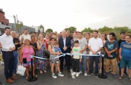 Alak inauguró la nueva avenida 38 en San Carlos
