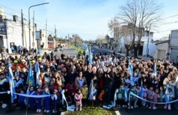 Alak inauguró la cuarta etapa del ensanche y pavimentación de avenida 60 en Los Hornos