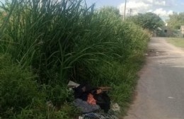 Vecino se quejó del estado de varias cuadras en Altos de San Lorenzo