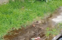 Quejas por pérdidas de agua en el Barrio UPCN