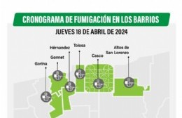 El Municipio despliega más trabajos de fumigación y prevención del dengue en el partido