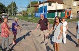 Vecinos de Barrio Jardín se quejaron de los baches, obra inconclusa y el mantenimiento del barrio