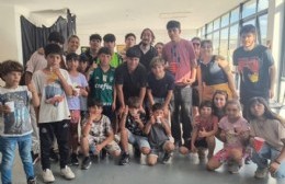 Los chicos de Cajade protagonista de un Videominuto en la Facultad de Artes