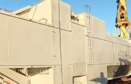 Emocionante botadura en Ensenada