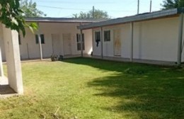 Limpieza y corte de pasto del Domus Dei a cargo de la Delegación