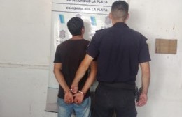 Robó en 7 y 90 pero lo manotearon: Terminó preso