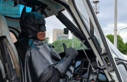 Dia Nacional de la Defensa Civil: El gobernador, el intendente y hasta Batman en Plaza Moreno