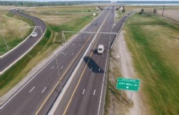 Alak anunció la nueva bajada de la autopista en City Bell