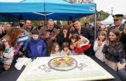La comunidad de City Bell celebró los 112 años de la localidad con propuestas para toda la familia