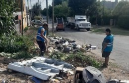 Basural en 74 y 29: Intervino la Delegación para frenar el vuelco de basura