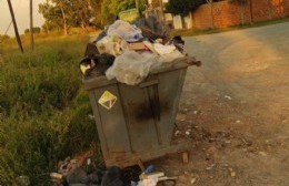 Rebalsa la basura desde el primero de año