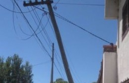 Sin agua y luz luego del temporal del finde