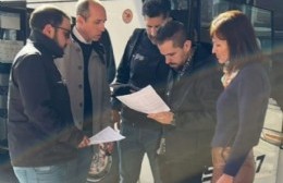 Inspeccionaron la Terminal de Ómnibus platense durante el receso invernal