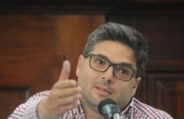 Albini festejó el nuevo techo de la terminal