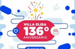 Villa Elisa festeja sus 136 años con agenda completa y con el aporte de toda la comunidad