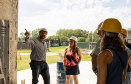 Avanza la construcción del Centro Comunitario de Salud Mental en Berisso