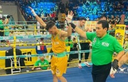 Hugo Aquino ganó su primer pelea del Mundial Amateur en México