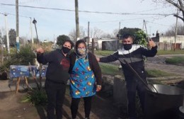 Dos años esperando el techo para un comedor comunitario de Los Hornos