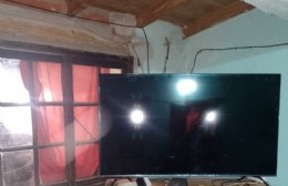Entró a la casa de su vecina por una ventana a robarle el televisor