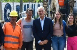 Alak estuvo en 609 para dar comienzo a las obras