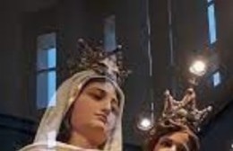 Llega la Virgen del Rosario