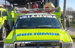 Bomberos de Villa Elvira le salvaron la vida a nene de un año