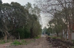 Reclamo por la apertura de una calle en Villa Alba